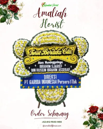 Papan Bunga Duka di Kemplong
